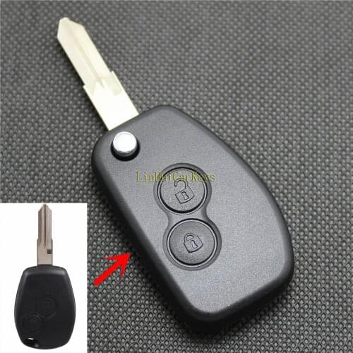 PINECONE for RENAULT DACIA MODUS CLIO ESPACE MEGAN LOGAN KANGOO SANDERO DUSTER Flip Folding Key 3 Button Modified Key Shell 1 PC