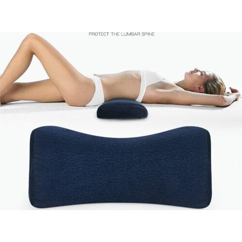 Memory Foam Sleeping Pillow for Lower Back Pain Orthopedic Lumbar Support Cushion Side Sleepers Pregnancy Maternity Bed Pillows