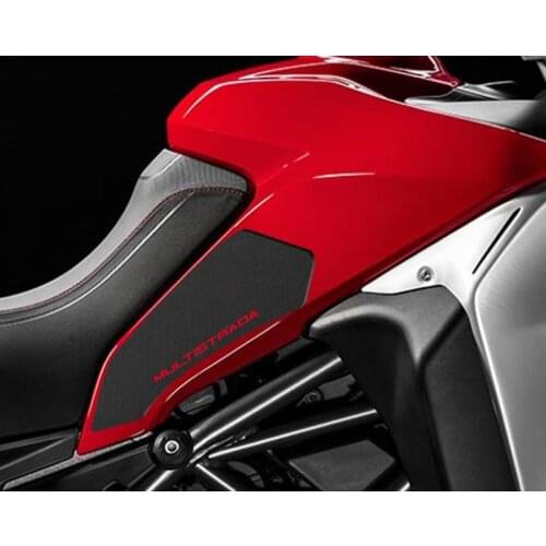 Motorcycle Anti Slip Oil Tank Pad Cover Protector Sticker for DUCATI Multistrada Enduro 1200 1260 2016-2019