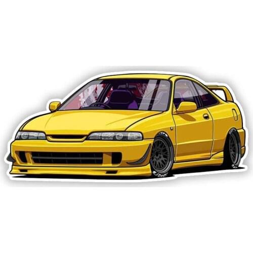 S50443# Various Sizes Personality PVC Decal for AE86 Initial D Japan JDM V5 Waterproof Car Sticker on Motorcycle Laptop
