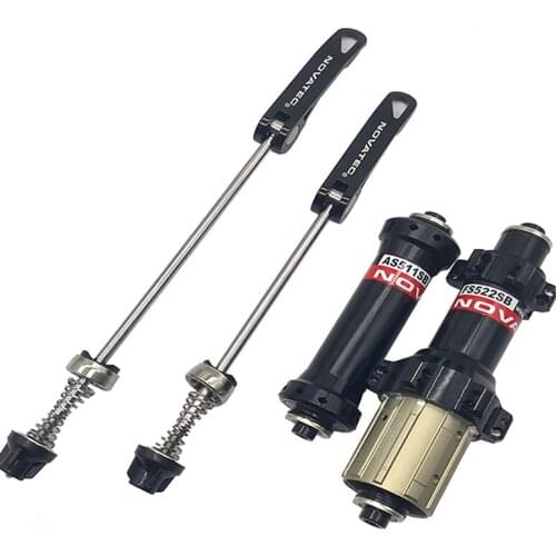 Novatec Road Hub 11-speedAS511SB FS522SB Front 20h Rear 24h 4 Pawls Bearing QR 130mm/100mm HG Bicycle Hubs