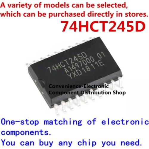 10PCS/PACK 74HCT245D quad 2-input nor gate 74HCT245 chip 74HCT245 SMD chip SOP20 IC integration