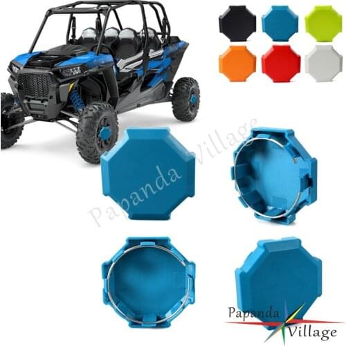 2015-2017 4pcs UTV Off Road Tire Wheel Hub Center Cap Cover for Polaris Sportsman Ranger RZR900 RZR1000 RZR XP 4 Turbo