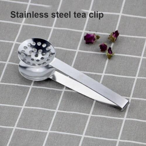 3/1 Pcs Kitchen Clip Kitchen Gadgets Stainless Steel Tea Clip Lemon Clip Tea Clip Multifunctional Sugar Clip