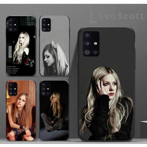 Avril Lavigne Phone Cases For Samsung A50 A51 A71 A31 A21S S8 S9 S10 S20 S21 Plus Fe Ultra 4G 5G