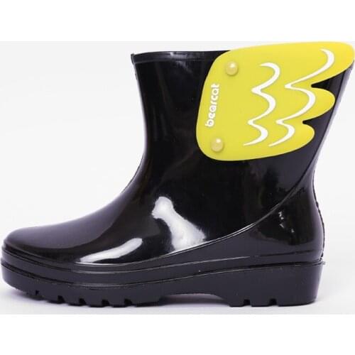 Boots Childrens Shoes Mother & Kids plastic boys girls fashion kids boots slip-on flat with whole sale hot plush