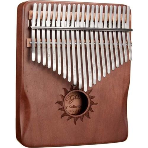 Cega 21-Tone Acacia Wooden Thumb Piano Finger Piano Suitable for Young Beginners