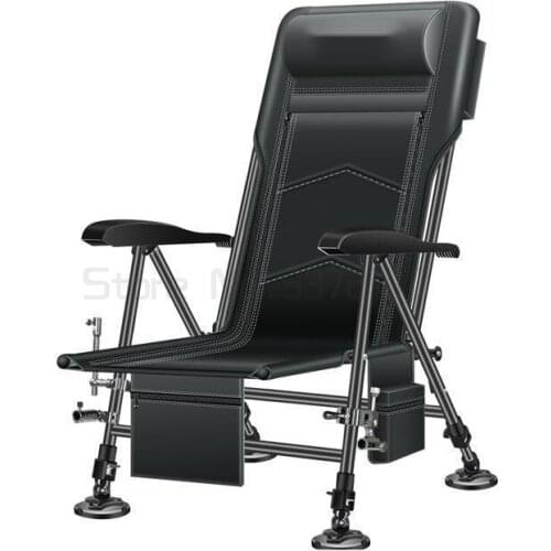 European fishing chair reclining folding multifunctional new wild fishing chair all terrain seat