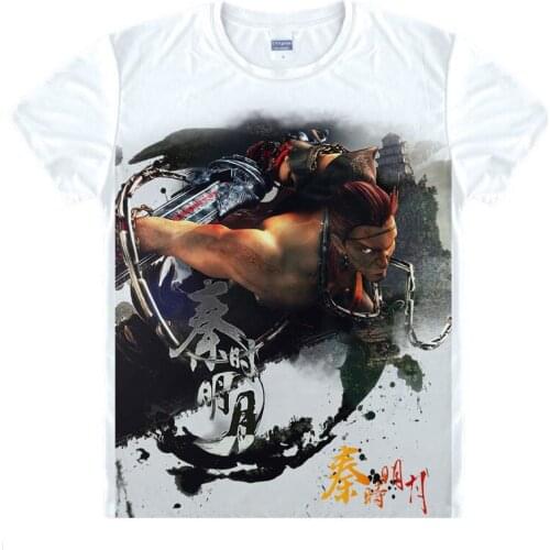 The Legend of Qin T-Shirt Shi Lan Shirt t shirts Anime Clothing cute lovely kawaii Shirts & T-Shirts Japanese Anime a