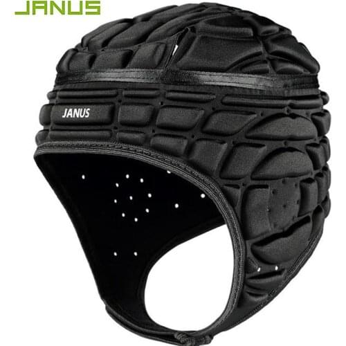 Janus Mens Pressional Football Soccer Goalkeeper Helmet Kids Rugby Scrum Cap Headguard Goalie Roller Child Hat Head Protector
