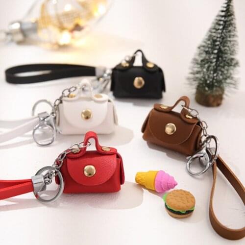 Creative Mini Coin Purse Pu Hasp Earphone SD Card Coin Purses Storage Bag Pouch Women Wallet Keychain Coin Case Hand Strap Box