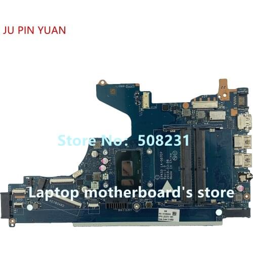JU PIN YUAN L20374-601 L20374-001 LA-G07EP For HP Laptop 15T-DA 15-DA Series Laptop Motherboard with i3-8130U 100% fully tested