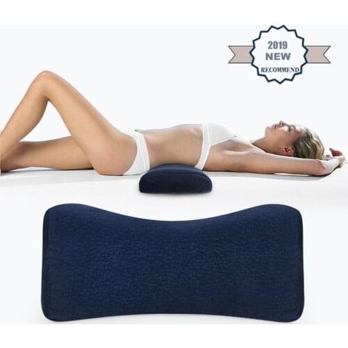 Memory Foam Sleeping Pillow for Lower Back Pain Orthopedic Lumbar Support Cushion Side Sleepers Pregnancy Maternity Bed Pillows