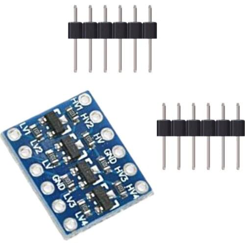 10pcs/lot 4 Channels IIC I2C Logic Level Converter Bi-Directional Module 3.3V To 5V Shifter For Arduino