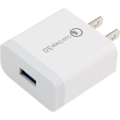 QC 3.0 Wall Travel USB Quick Charge Charger US Plug for Mobile Phone Fast Charging AC Power For Samsung Huawei Xiaomi LG 300pcs