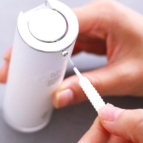 10pcs Japan Shower Nozzle Cleaning Brush Shower Head Anti-blocking Small Nylon Brushes Pore Gap Mini Shower Head Cleaning Brush