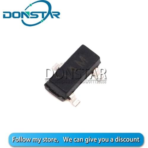100PCS MMBT3904 1AM SOT23 2N3904 SOT-23 3904 SOT SMD Transistor Triode