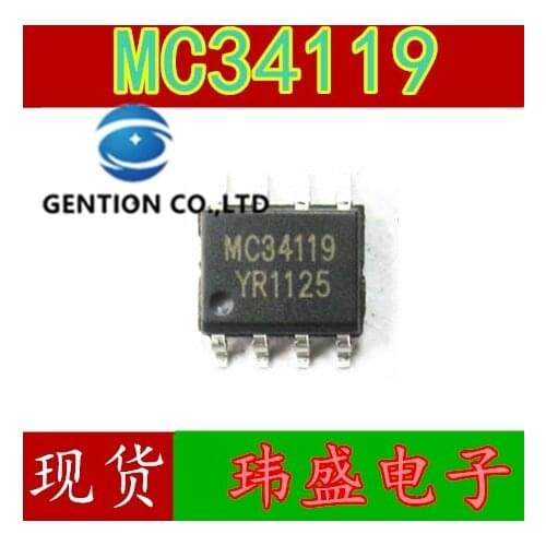 20PCS MC34119 MC34119DR2 MC34119E SOP8 low-power audio amplifier chip in stock 100% new and original