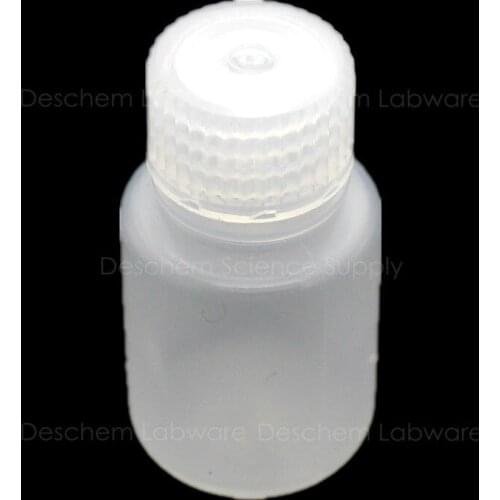 3Pcs 30mL PP Reagent Bottle Food-Grade Polypropylene Sample Bottles Narrow Mouth