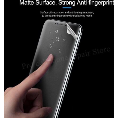 50pcs SS-057E Gaming Scrub Matte Hydraulic Film For Mobile Phone Front Screen Back Cover Protector Ultra thin For SS-890C