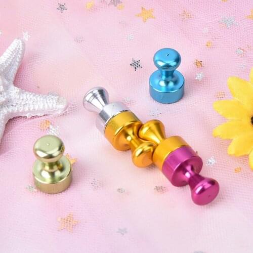6pcs/Set Noticeboard Skittle Pin Magnets Strong Magnetic Thumbtacks DIY Fridge Whiteboard Supplies