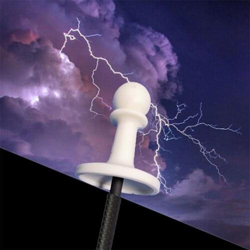 7mm Diameter Anti-Thunder Protection Cover Hat Tent Pole Rubber Cap