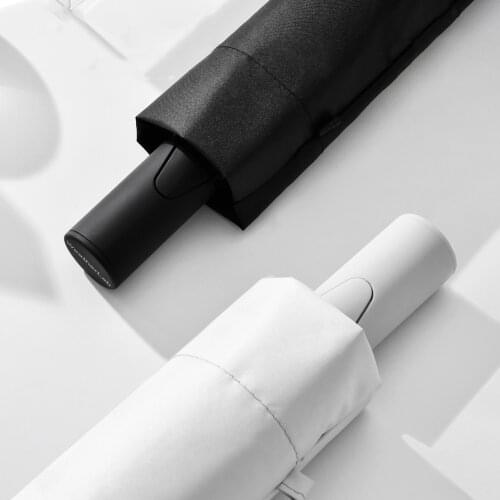 New Automatic UV Umbrella Rain Women Simple Black Folding Sun Umbrella Japanese Style Cute Parasol Umbrella Patio Designer 6K