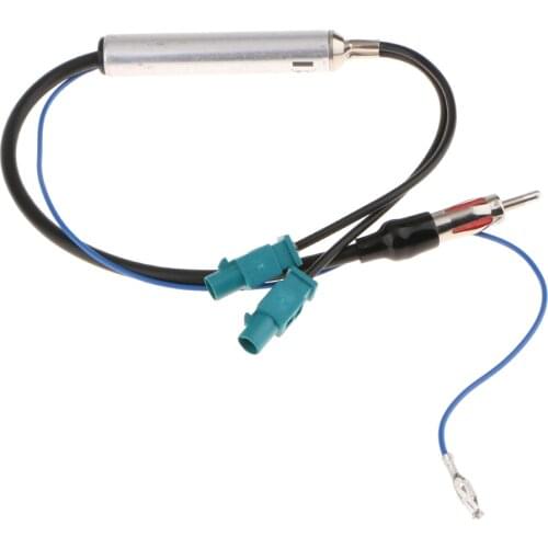 Car Inline Aerial Radio Signal Amp Reception Amplifier Booster For Audi VW