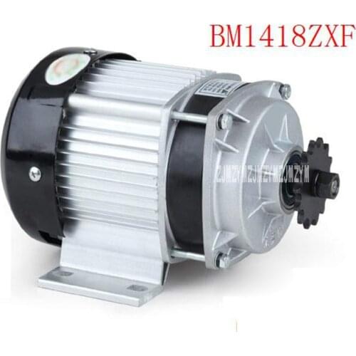 BM1418ZXF Permanent magnet DC Speed Reduction Brushless Motor High-quality Light And Medium Electric Car Motor 48V 600W 480r/min