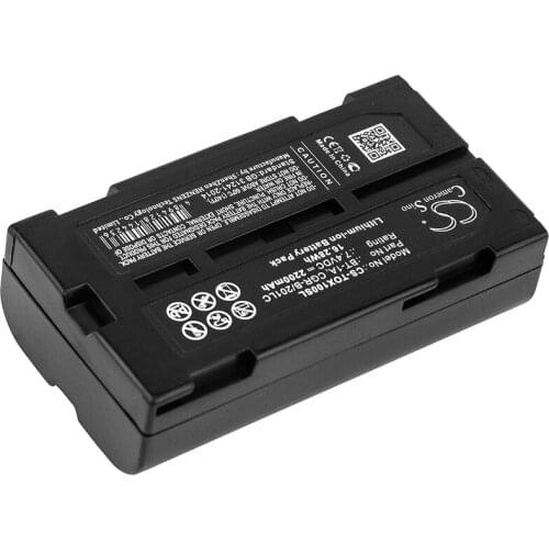 Cameron sino 2200mah battery for TOPCON GP-SX1 SX-1 TOPCON BT-1A CGR-B/201LC