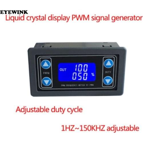 1Hz-150KHz PWM Pulse Frequency Duty Cycle Adjustable Module Signal Generator