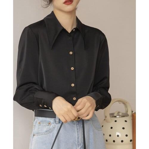 MONBEEPH Black And White Blouses