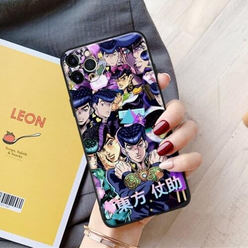 Josuke Higashikata jojo anime For iPhone se 6 6s 7 8 plus x xr xs 11 pro max soft silicone phone case cover shell