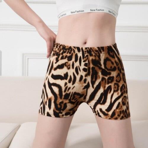 2020 New Sexy Shorts Women Printed Leopard Summer Waist Sports Shorts Floral Push Up Fitness Sports Casual Gym Hot Short
