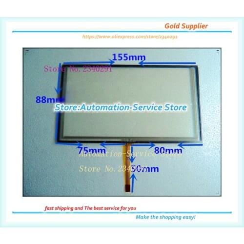 New 6.2 Inch 155*88 Touch Screen For GPS Car Navigation DVD Car Audio Touch Panel Screen