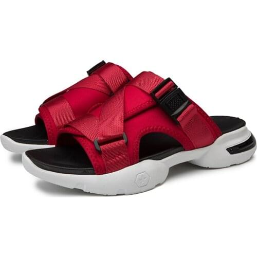 Footwear sandalia breathable rubber size 44 men sandal casual luxury male beach 39 s hollow sandalhas outdoor gladiator in de