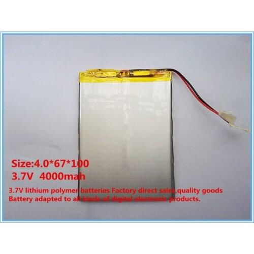 Tablet VX610W3.7V 4067100 4000mAh genuine large capacity battery than the original durable