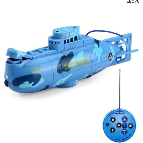 Create Toys 3311 6CH Speed Radio Remote Control Submarine Electric Mini RC Submarine Kids Children Toy