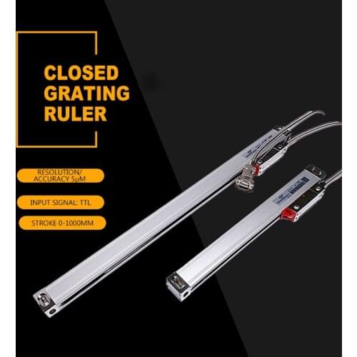 Transducer 5um 150/200mm Linear Sensor Scale CNC Grinder Machine Position Transducer Milling Lathe Linear Scale Encoder