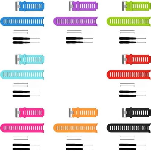 Silicone Replacement Wrist Band For Garmin Forerunner 910XT Sports GPS Watch HX6A