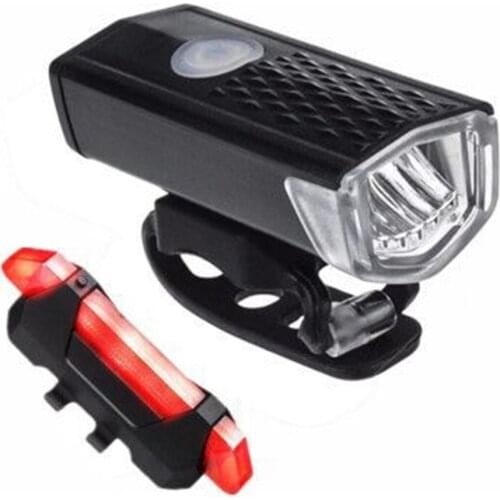 Waterproof Bicycle lighting USB LED Light bicycle Rechargeable Set Mountain Cycle Front Back Headlight Lamp bicycle accessories
