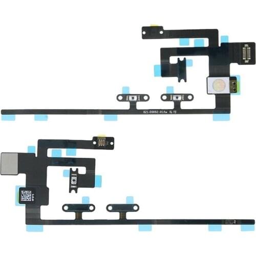 Audio Volume Mute Key Power ON OFF Button Flex Cable For iPad Pro 10.5 Inch 1st A1701 A1709 A1852 With Flash Repair Parts