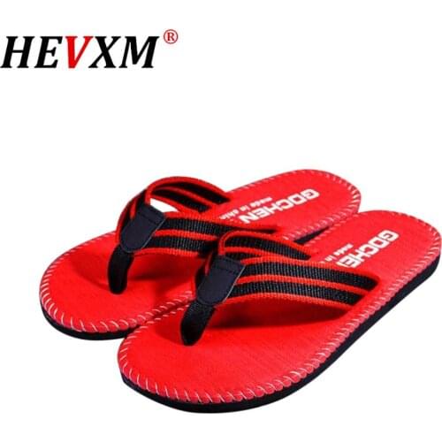 2021 Slipper Women Men Stripe Flip Flops Shoes Home Beach Open Slipper