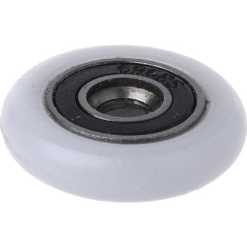 8 Pcs Shower Door Runner Rollers Wheels Pulleys Replacement Parts 23mm Diameter P15D