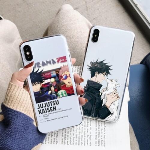 Case For Huawei P20 P30 P40 Lite E Honor 9X 8X 8A 9C 10 i Mate 20 Lite Pro Y7 Y6 Y9 P Smart 2019 2021 Jujutsu Kaisen Anime Funda