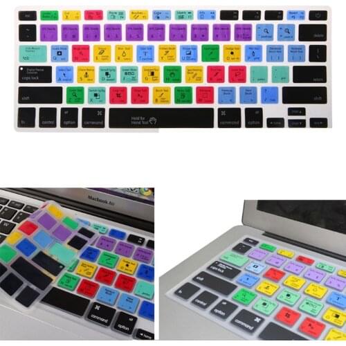 English Adobe Photoshop Shortcut Keys Keyboard Protector Keyboard Covers Drop shipping
