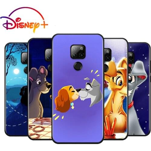 Disney Lady and the Tramp For Huawei Nova 5i P Smart 2021 2020 Z S Plus Mate 40 RS 30 20 10 Pro Lite 2019 2018 Phone Case