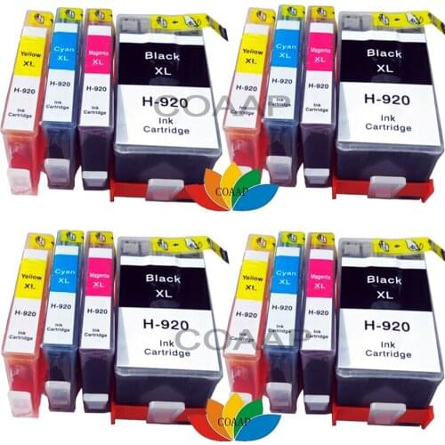 16PK Ink Cartridge For HP 920 XL Compatible for HP Officejet 6000 6500 Wireless 6500A 7000 7500 7500A Printer with Chip