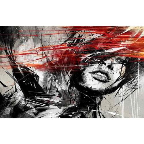 Classic Living Room Art Wall Decor Fantasy Girl Oil painting Picture HD Printed On Canvas For Home Decoration