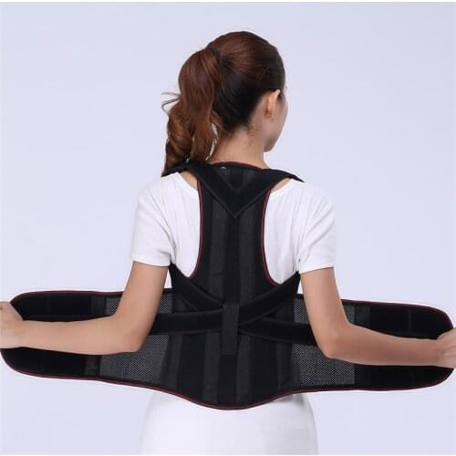 Upper Back Posture Corrector Adjustable Clavicle Brace Correct Shoulder Posture Support Strap Clavicle Correction Belt Drop Ship